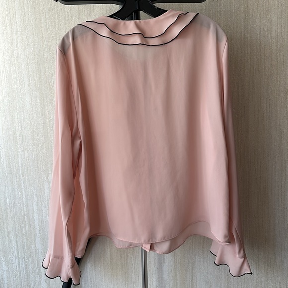 New Zara ruffle blouse, Size XL - Picture 2 of 7